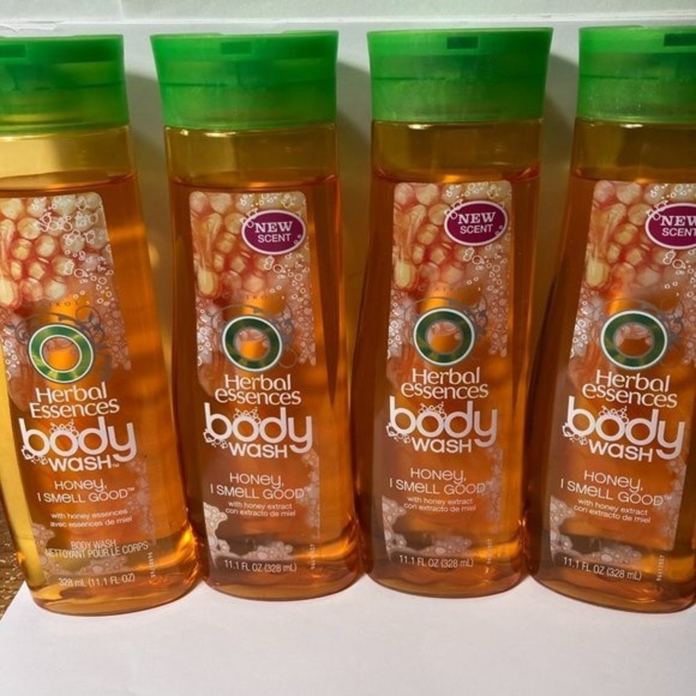 Herbal Essences Body Wash Honey I Smell Good 4 Bottles DISCONTINUED